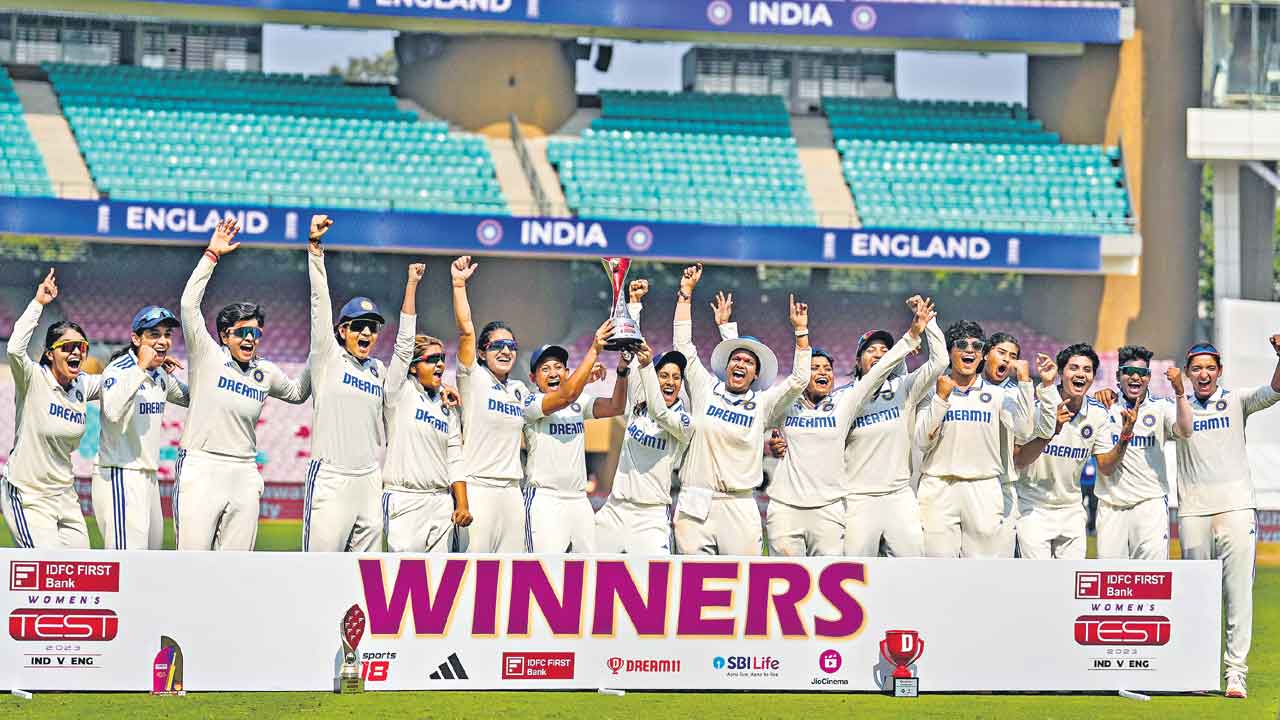 IND vs ENG | మహిళల క్రికెట్‌ చరిత్రలో అతిపెద్ద విజయం.. 347 పరుగులతో ఇంగ్లండ్‌ను చిత్తు చేసిన టీమిండియా