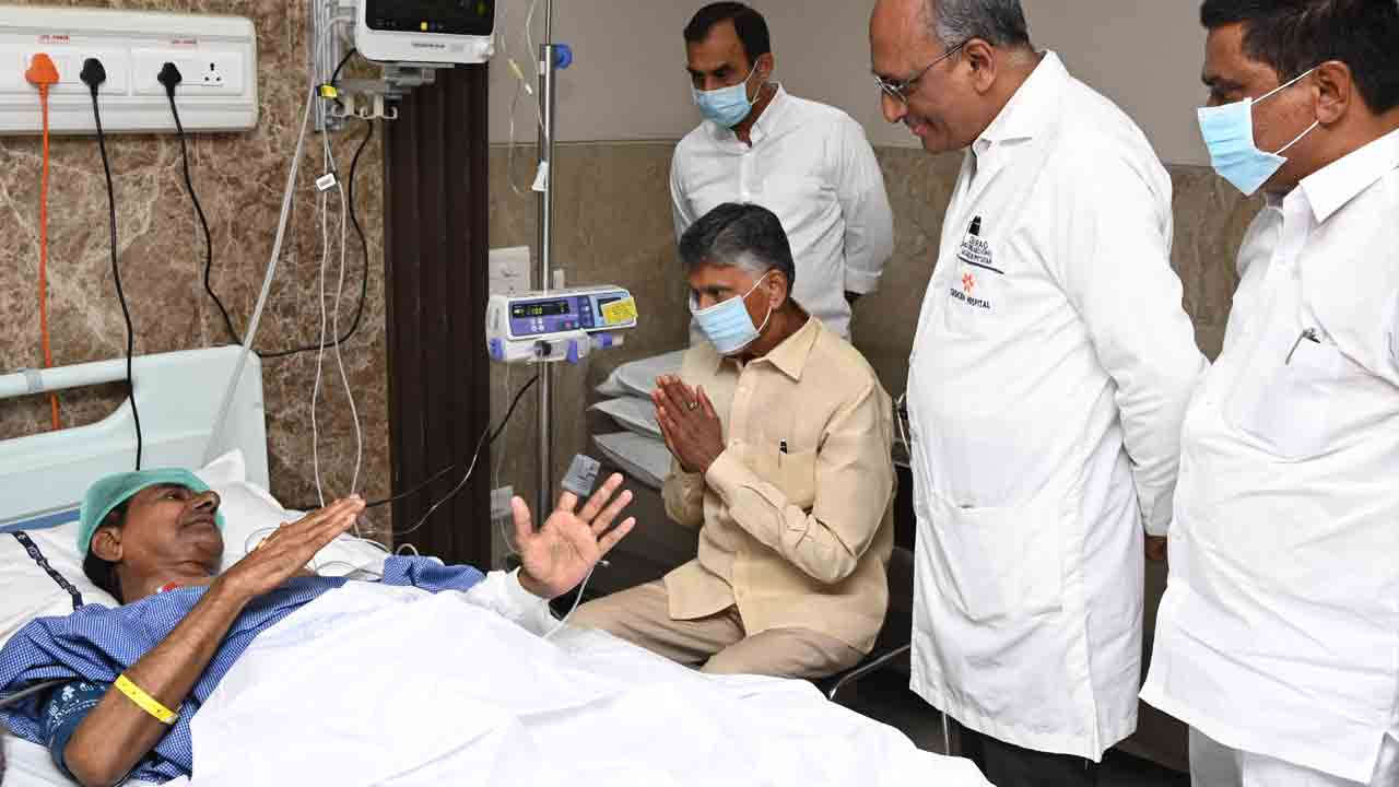 KCR | కేసీఆర్‌కు చంద్రబాబు పరామర్శ.. త్వరగా కోలుకొని ప్రజల్లోకి రావాలని ఆకాంక్ష