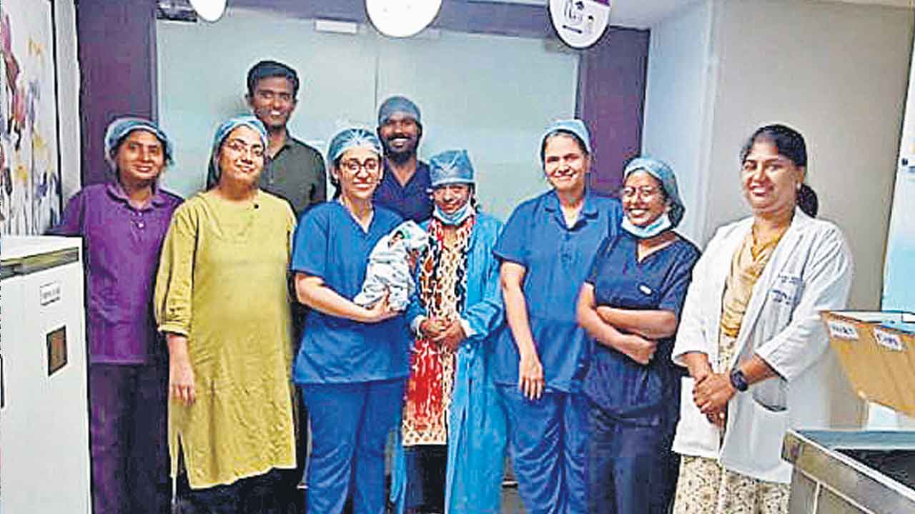 540 గ్రాముల పాపకు ప్రాణం పోశారు