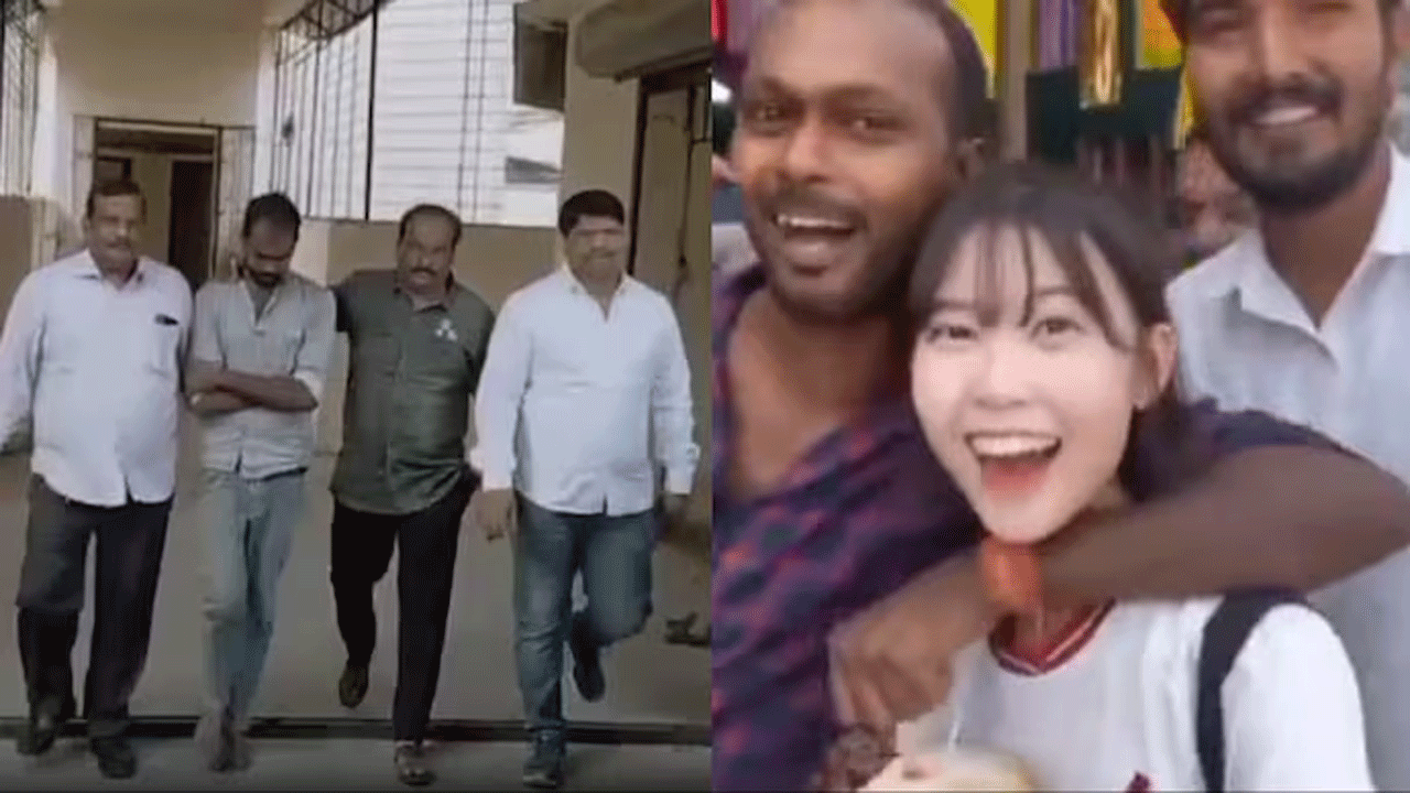 Korean vlogger | కొరియ‌న్ వ్లాగ‌ర్‌ను వేధించిన వ్య‌క్తి అరెస్ట్‌