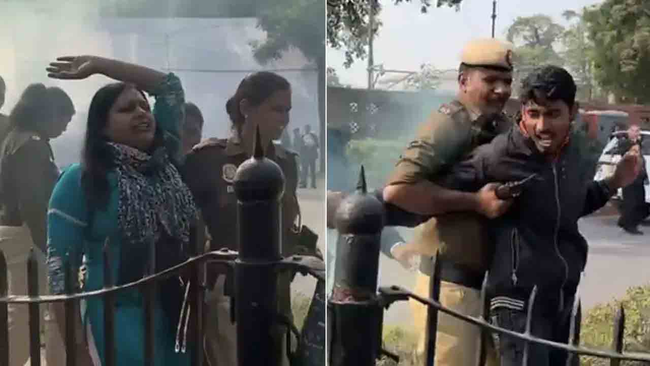 Loksabha | లోక్‌స‌భలో భ‌ద్ర‌తా వైఫ‌ల్యం.. క‌ల‌ర్ స్మోక్ వ‌దిలిన‌ ఆ న‌లుగురు ఎవ‌రు..?