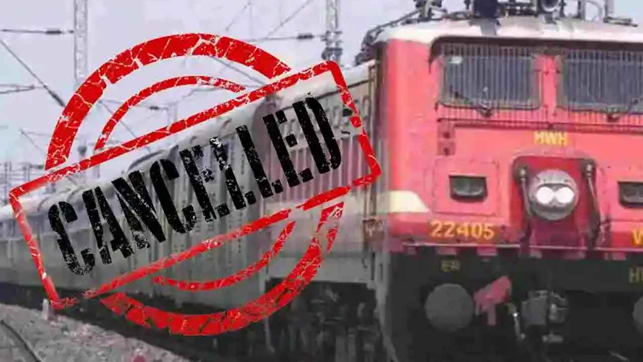 Trains Cancelled | మరో 18 రైళ్లను రద్దు చేసిన దక్షిణ మధ్య రైల్వే..!