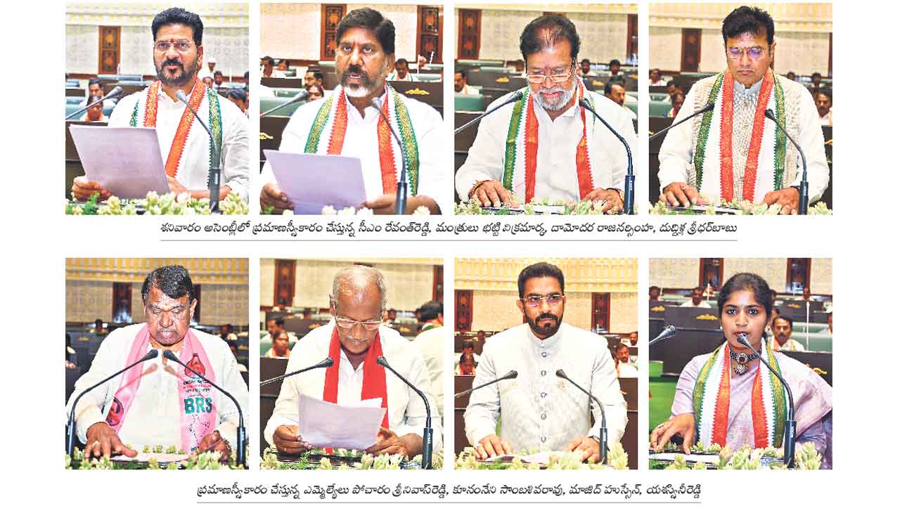 కొలువుదీరిన కొత్త అసెంబ్లీ