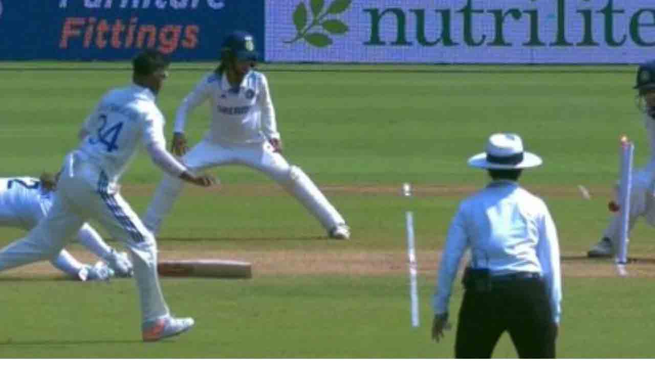 INDW vs ENGW | భార‌త ఆల్‌రౌండ‌ర్ మెరుపు ఫీల్డింగ్.. ర‌నౌటైన‌ ఇంగ్లండ్ స్టార్ బ్యాట‌ర్.. వీడియో