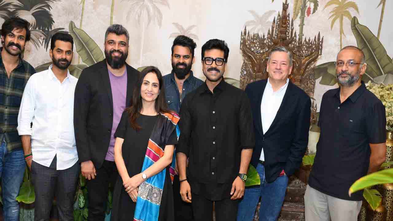 Ram Charan | రామ్ చరణ్ను కలిసిన నెట్ఫ్లిక్స్ కో- సీఈవో.. ఫొటోలు వైరల్