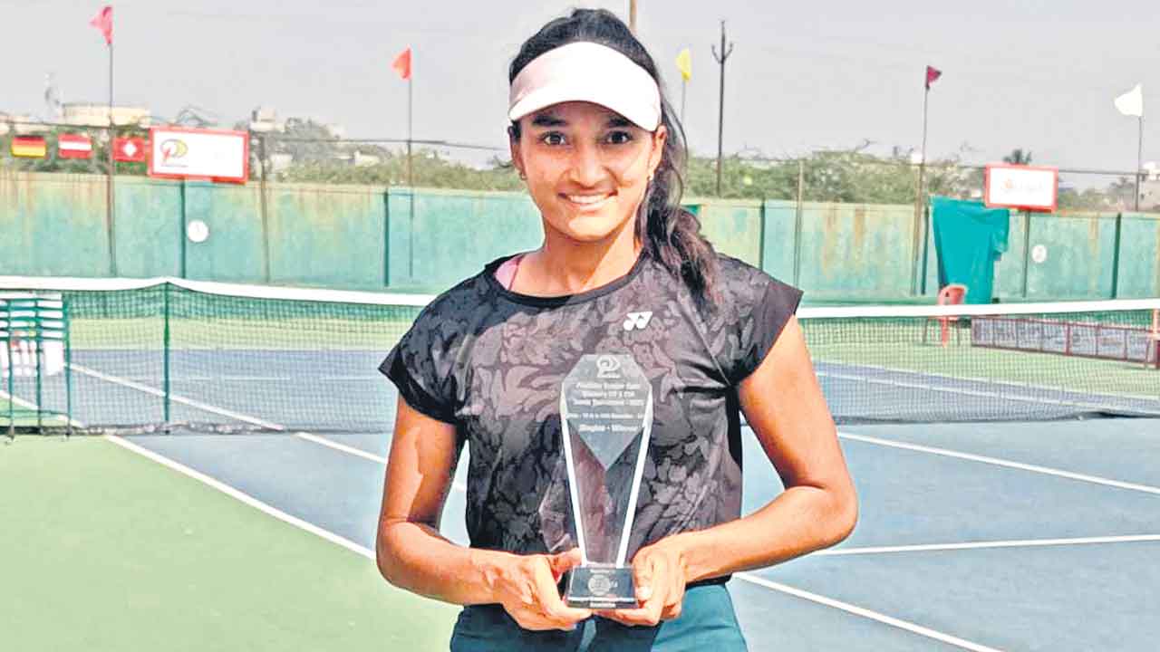 సహజకు ఐటీఎఫ్‌ టైటిల్‌