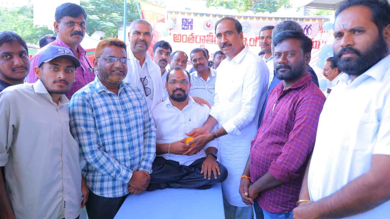 MLA Sanjay Kumar | దివ్యాంగులకు అన్ని విధాలుగా అండగా ఉంటాం : ఎమ్మెల్యే సంజయ్‌ కుమార్‌