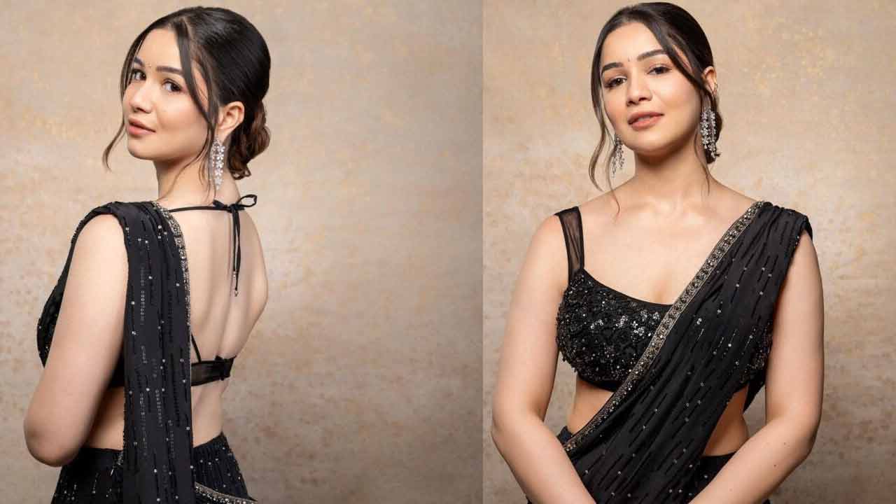 Sara Tendulkar: ఇన్‌స్టా పిక్స్‌తో గ్లామ‌ర్ షో.. బ్లాక్ సారీలో సారా టెండూల్క‌ర్ జిగేల్‌