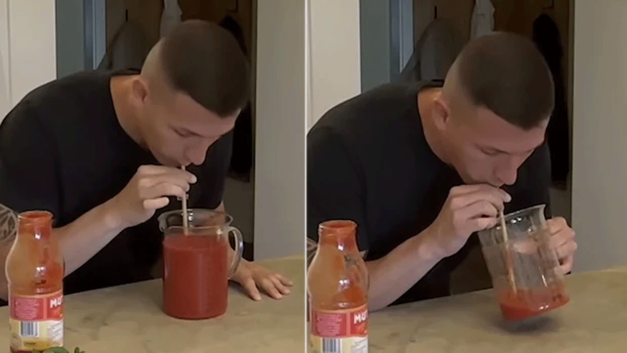 Guinness World Records | లీట‌ర్ ట‌మాటా సాస్‌ను 55.21 సెకండ్స్‌లో తాగేశాడు