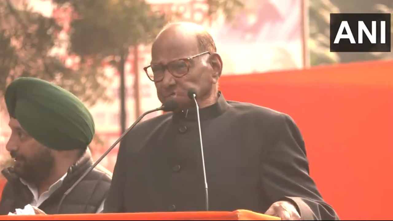 Sharad Pawar: ప్ర‌జాస్వామ్యాన్ని ర‌క్షించుకునేందుకు ఎంత‌కైనా పోరాడుతాం: శ‌ర‌ద్ ప‌వార్‌