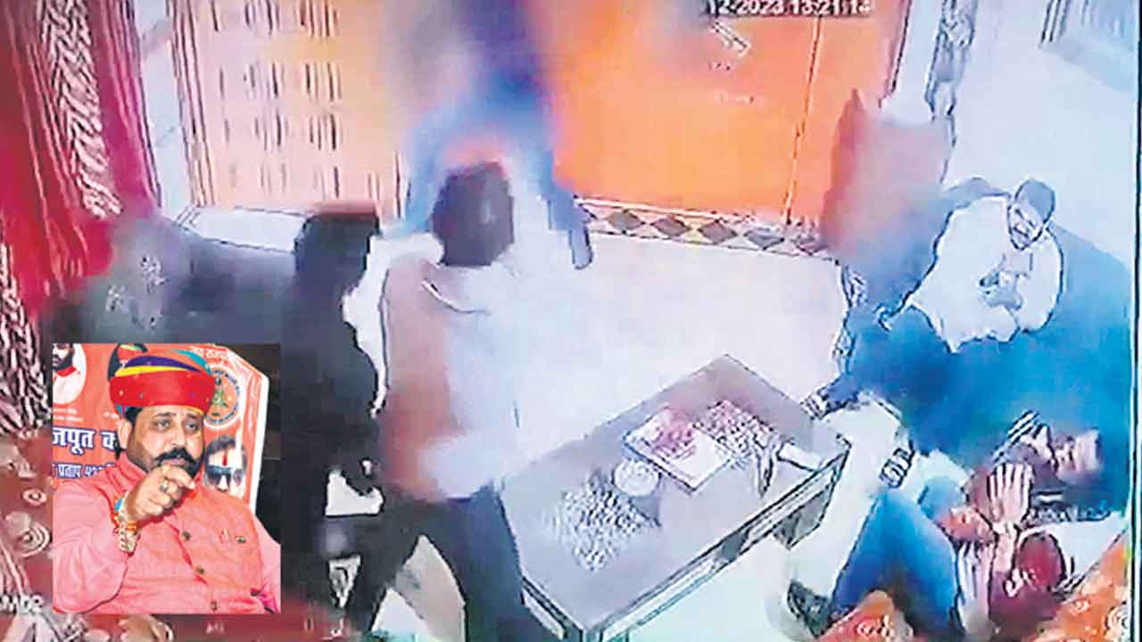 కర్ణిసేన అధ్యక్షుడి హత్య