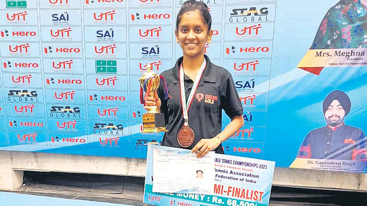 శ్రీజకు కాంస్యం