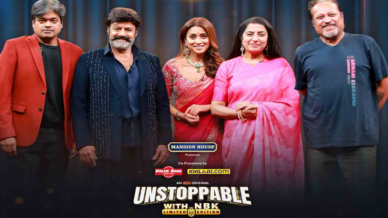 Unstoppable With NBK Episode Promo With Shriya and harish suhasini