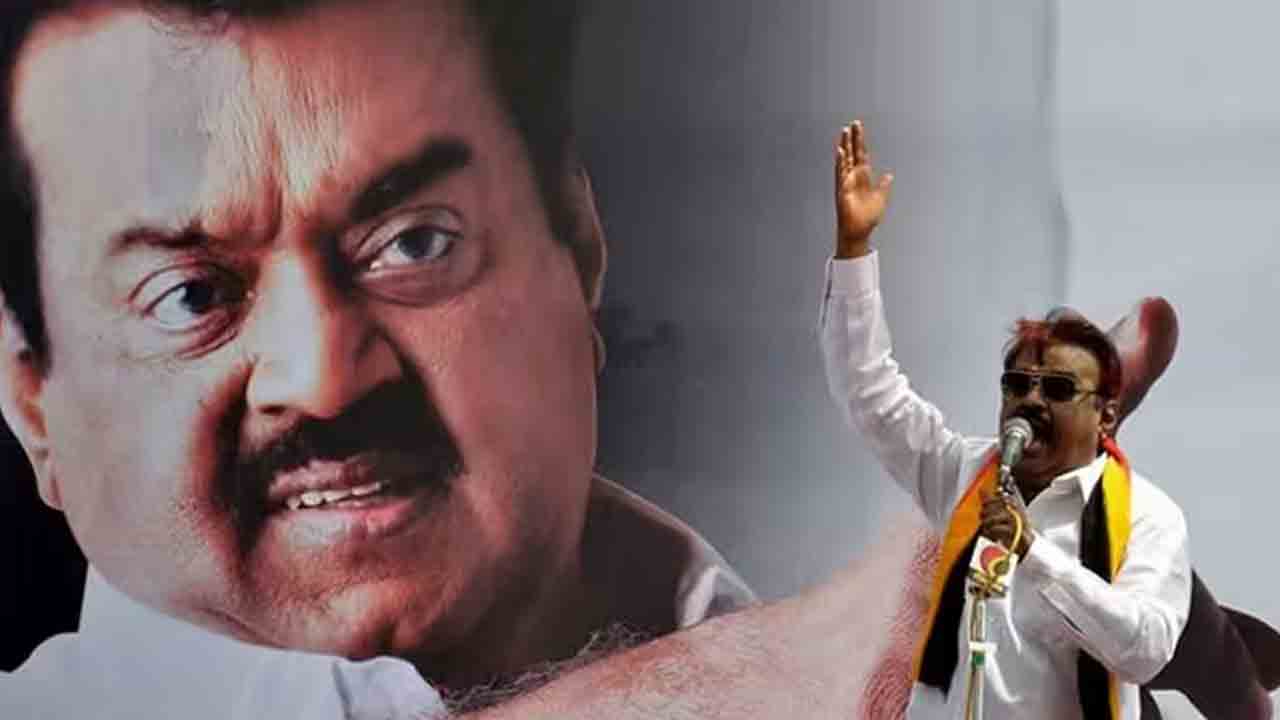 Vijayakanth | రెండు సార్లు ఎమ్మెల్యేగా గెలుపొందిన విజ‌య‌కాంత్.. 2011లో ప్ర‌తిప‌క్ష హోదా ద‌క్కించుకున్న కెప్టెన్