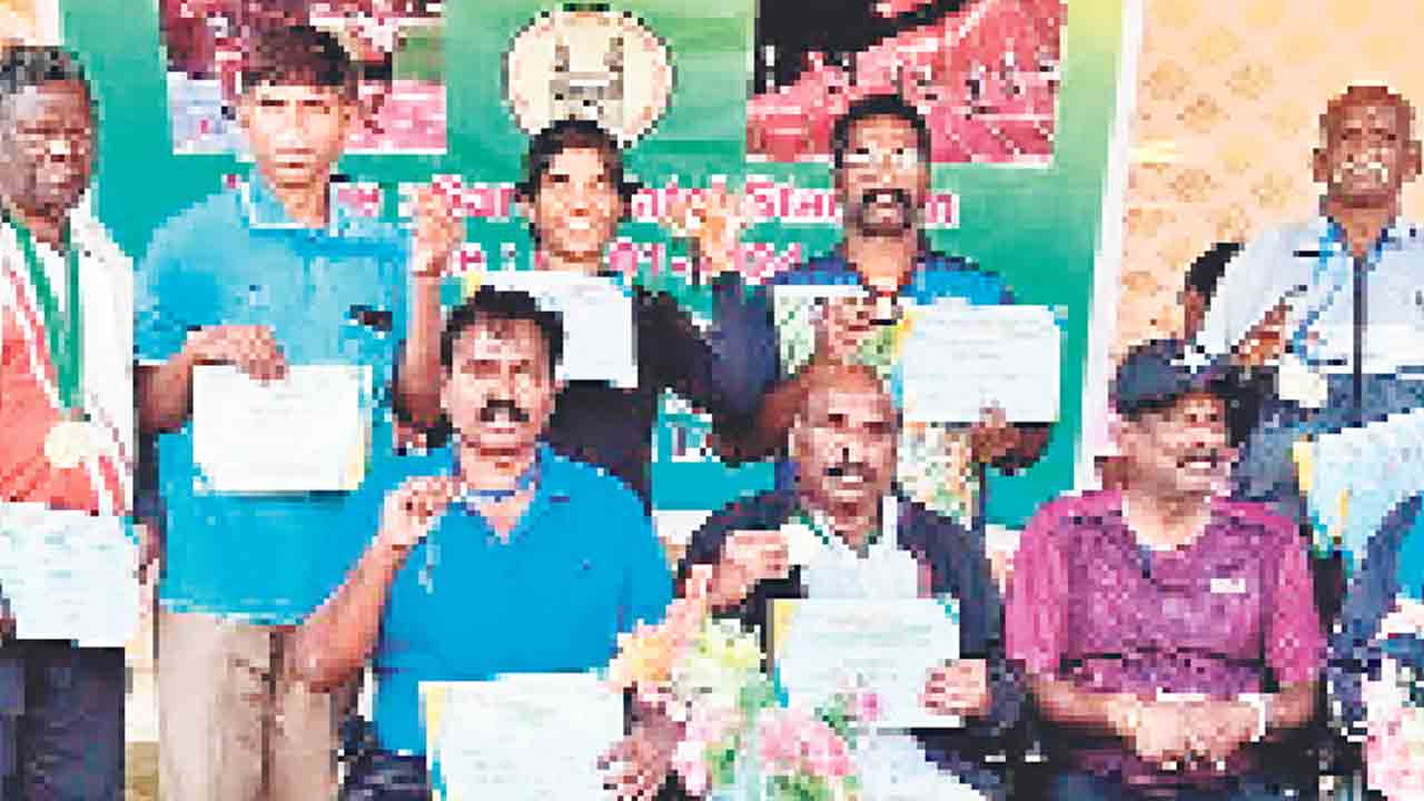 మాస్టర్స్‌ అథ్లెటిక్స్‌లో పతకాల పంట