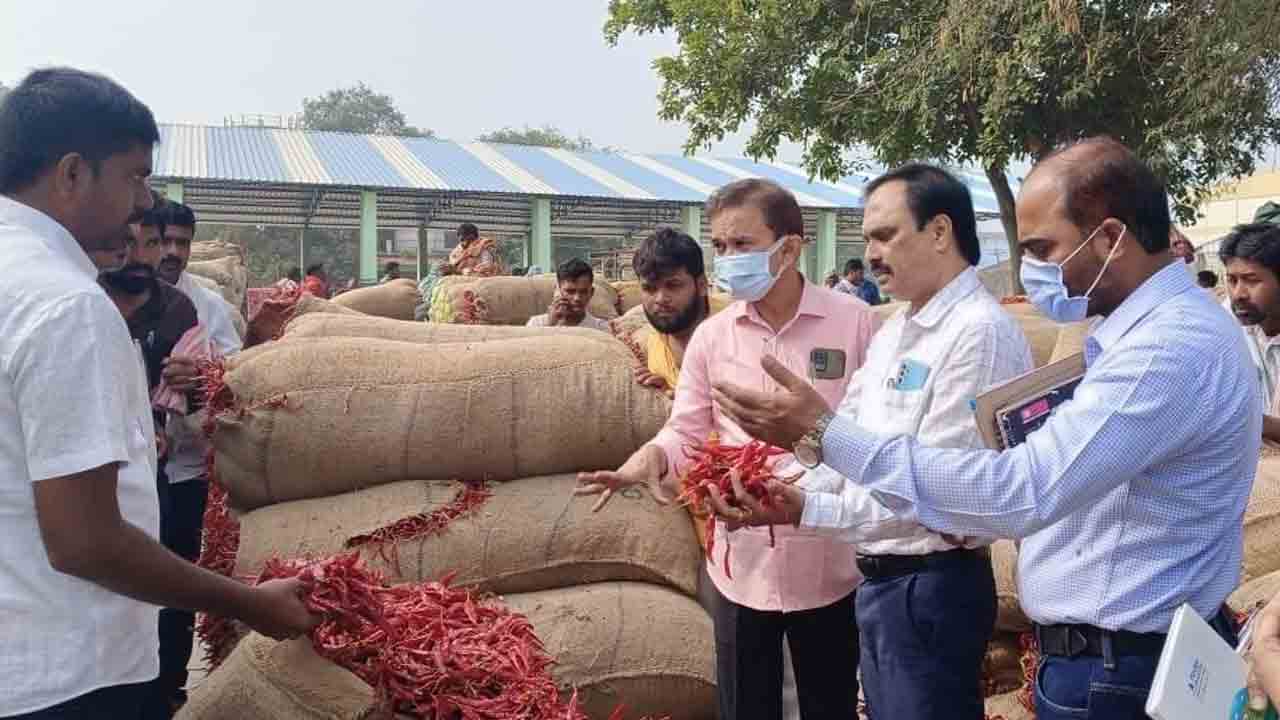 మిర్చి రైతులు నష్టపోకుండా చర్యలు చేపట్టాలి