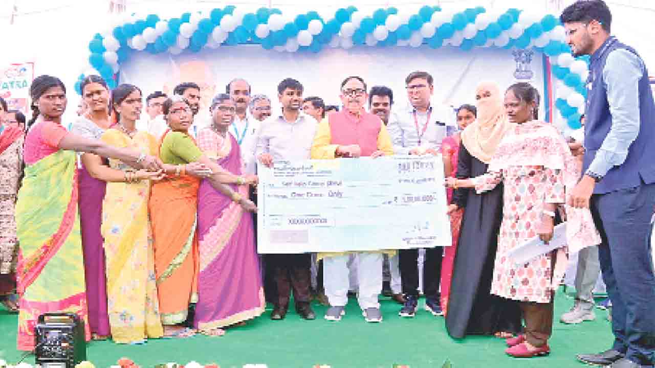 సంక్షేమ ఫలాలు అందించడమే లక్ష్యం