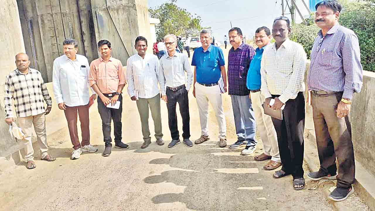 ఎస్సారెస్పీని సందర్శించిన ‘జీఆర్‌ఎంబీ’