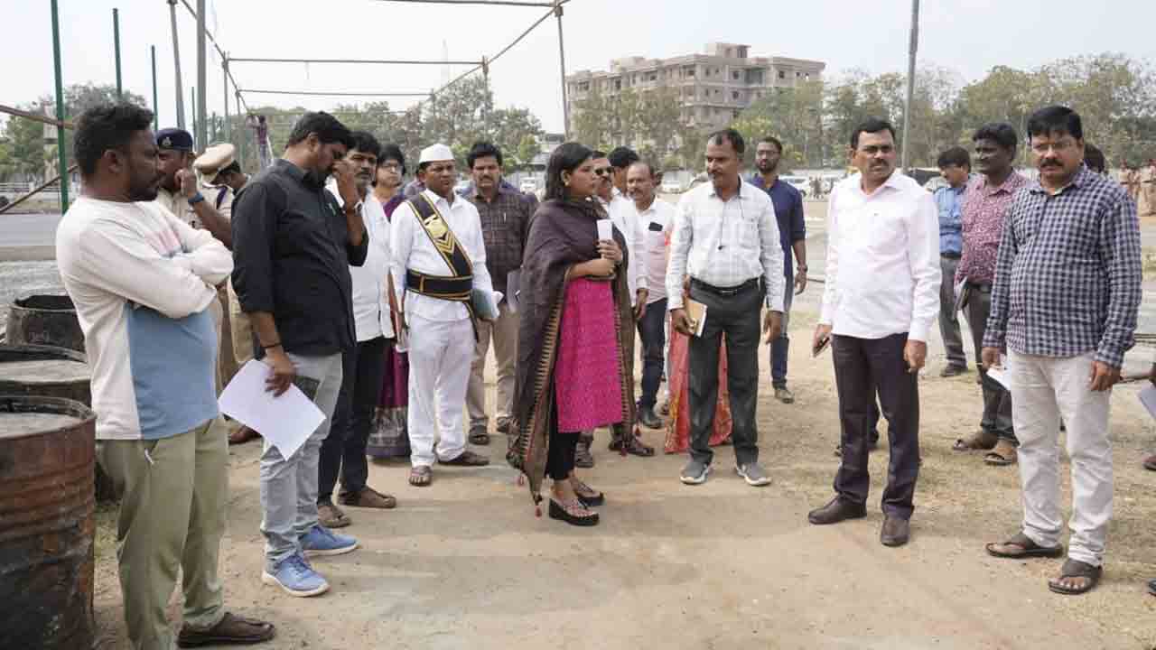 పకడ్బందీగా ఏర్పాట్లు చేయాలి