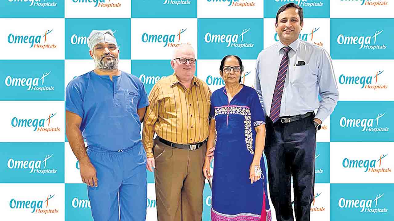 60 ఏండ్ల మహిళకు 3డి టెక్నాలజీతో మోకాలి మార్పిడి