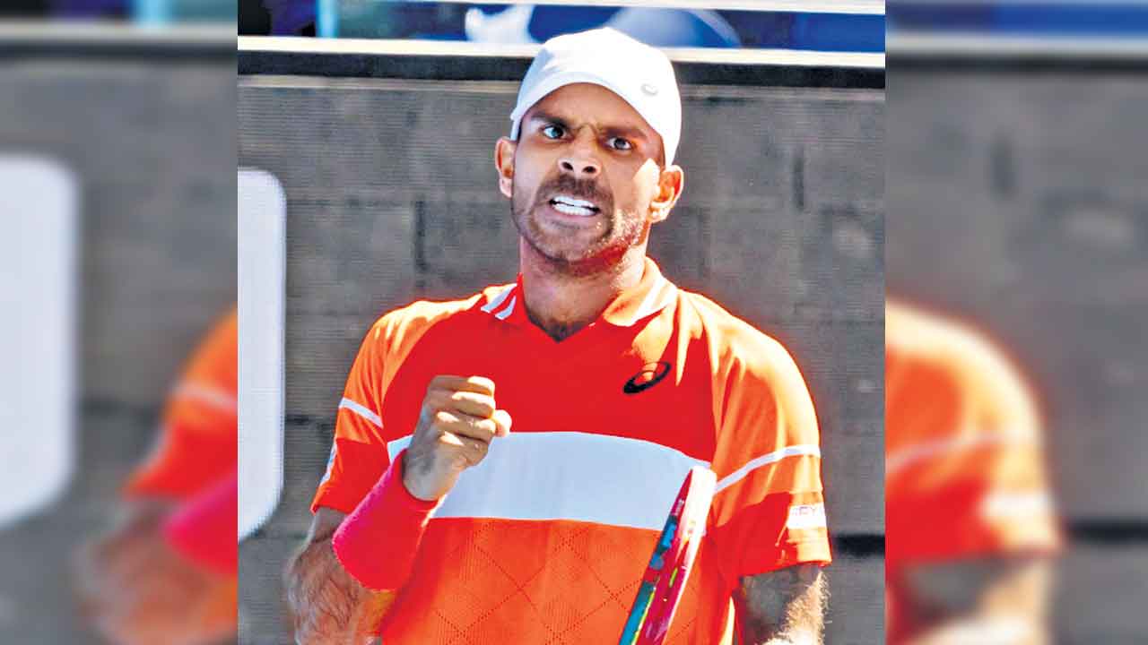 మెయిన్‌ డ్రాలో నాగల్‌