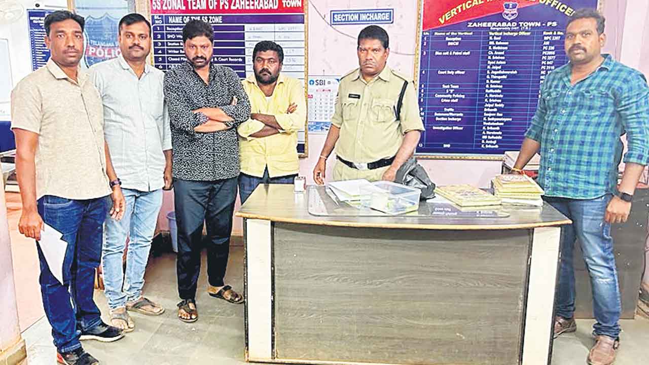 మట్కా స్థావరాలపై దాడులు