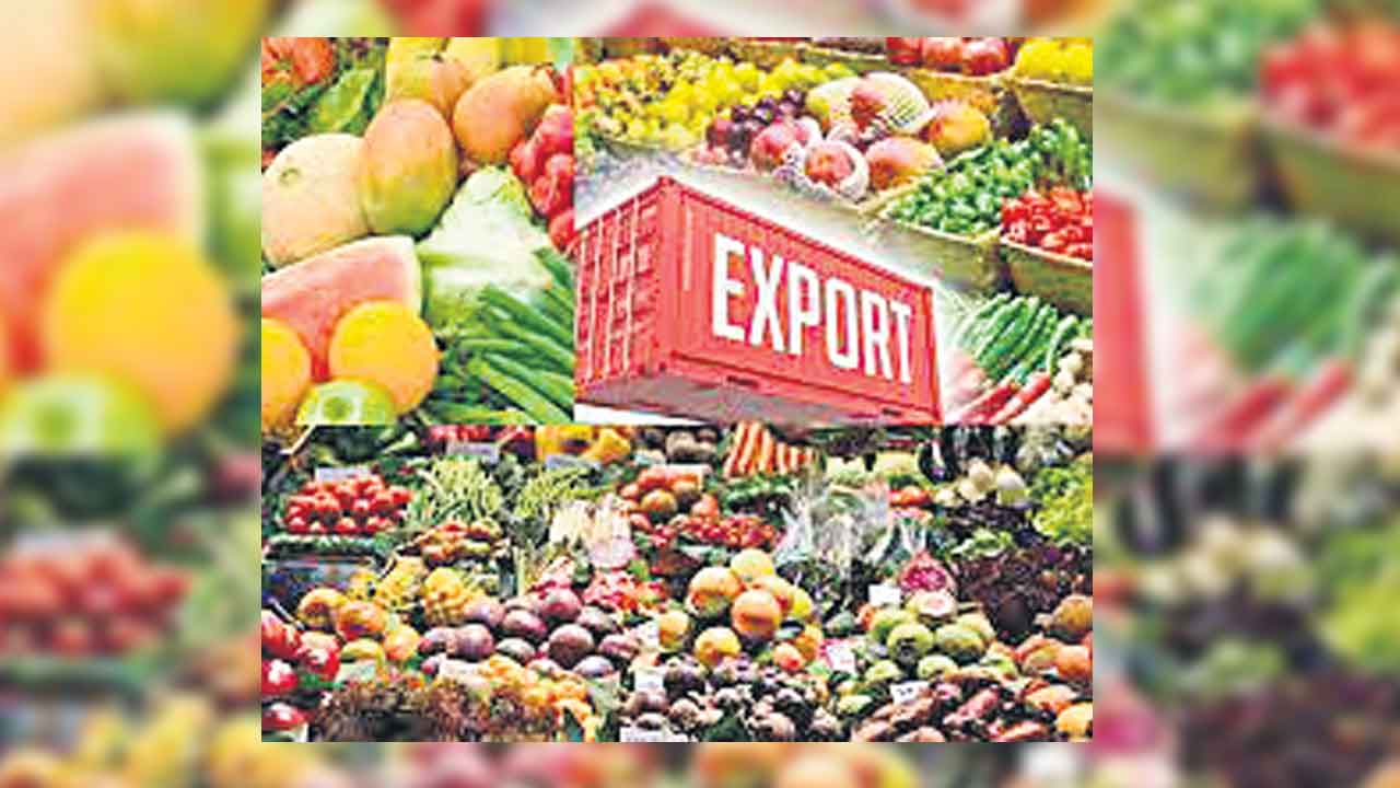 వ్యవసాయోత్పత్తుల ఎగుమతులు రెట్టింపు