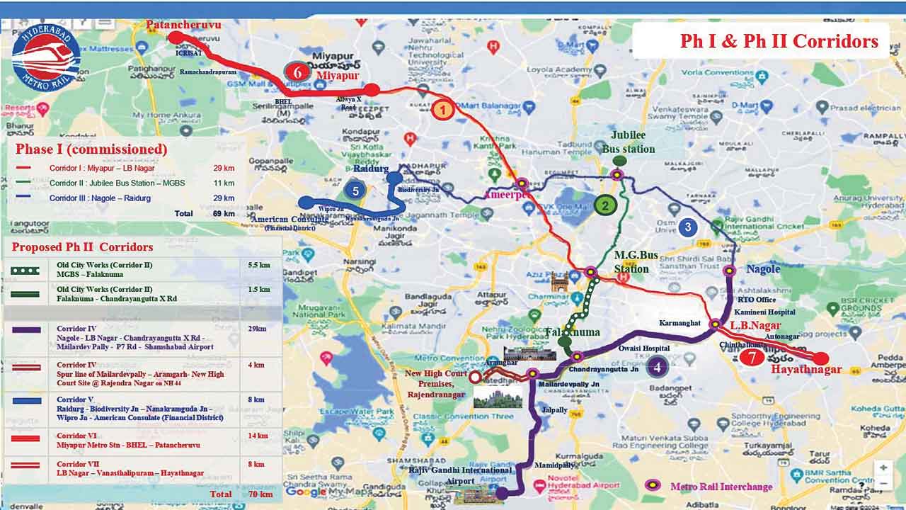 Hyderabad Metro | మెట్రో రెండోదశకు గ్రీన్‌సిగ్నల్‌.. కారిడార్‌-3తో లింకుతో అతిపెద్ద మెట్రోలైన్‌గా గుర్తింపు