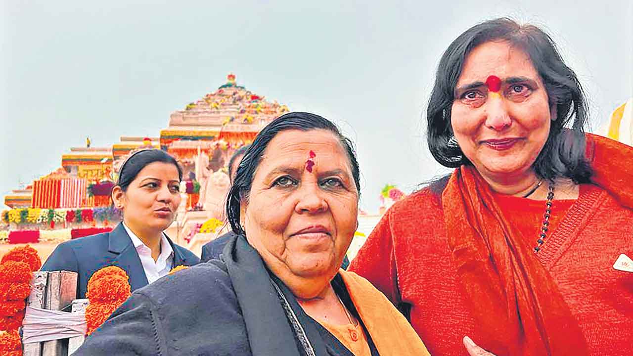 ఉమా, సాధ్వీ భావోద్వేగం