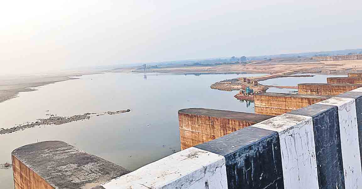 అన్నారం బరాజ్‌ వద్ద కొనసాగుతున్న గ్రౌటింగ్‌