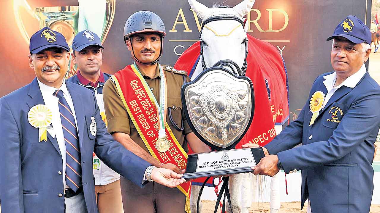 పోలీస్‌ గుర్రపుస్వారీ విజేత ఐటీబీపీ