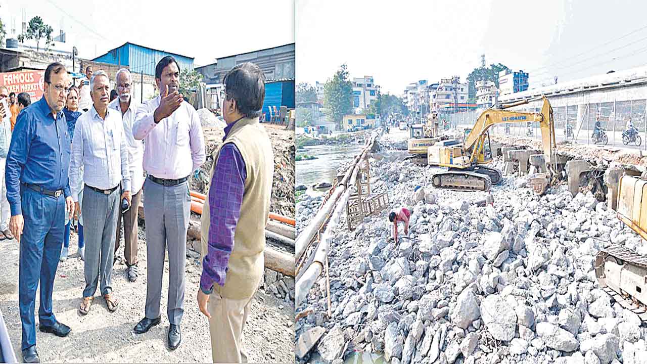 బ్రిడ్జి పనులను త్వరగా పూర్తి చేయాలి