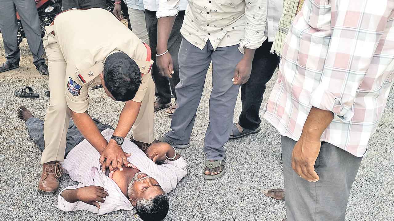 సీపీఆర్‌తో ప్రాణం పోసిన ఏఎస్సై