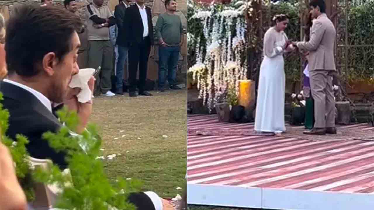 Aamir Khan | కూతురి పెళ్లిలో కన్నీళ్లు పెట్టుకున్న అమీర్‌ ఖాన్‌.. వీడియో వైరల్‌