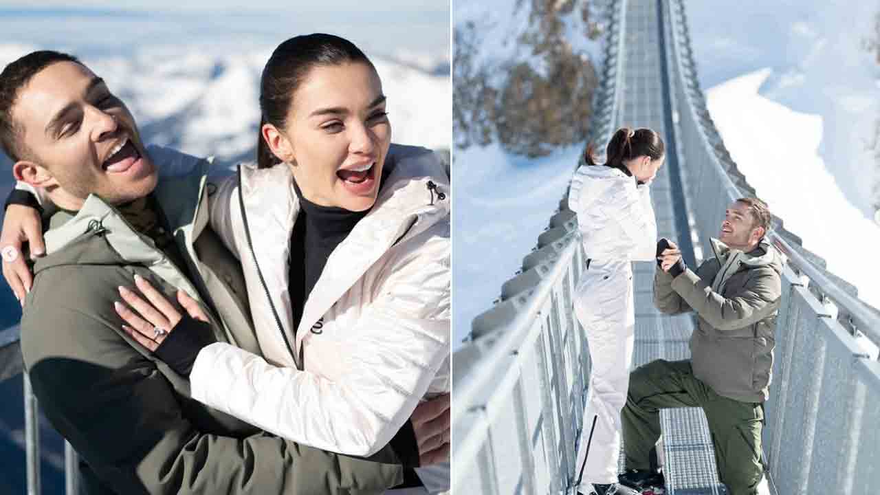 Amy Jackson | త్వరలో పెళ్లి పీటలెక్కబోతున్న అమీ జాక్సన్‌.. ప్రియుడితో ఎంగేజ్మెంట్‌