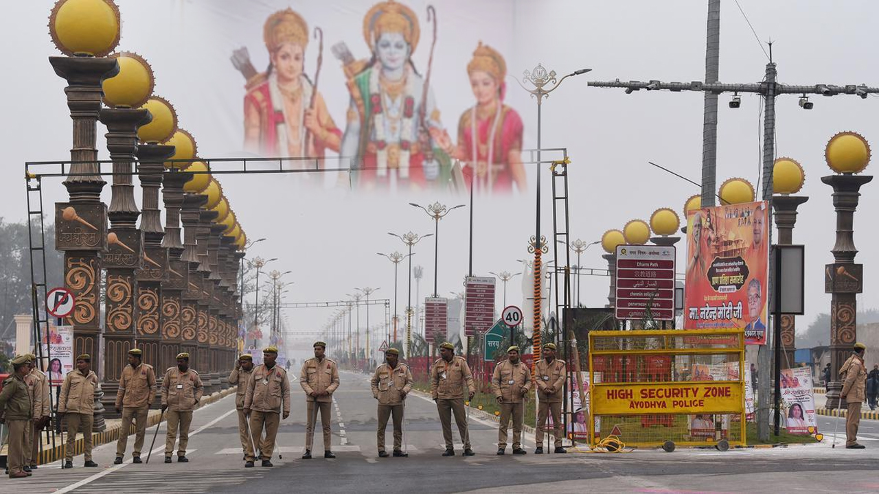 Ayodhya | రెండురోజులు హై సెక్యూరిటీ జోన్‌లో అయోధ్య..! వారికి ప్రవేశం నిలిపివేత..!