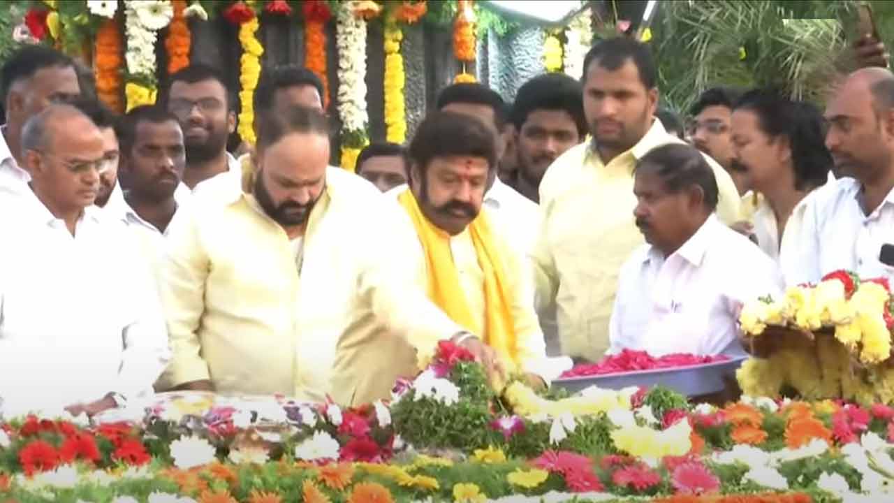 Hero Balakrishna | ఎన్టీఆర్‌ అంటే నవ యువతకు మార్గదర్శనం: బాలకృష్ణ