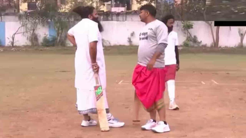 Cricket In Dhoti Kurta