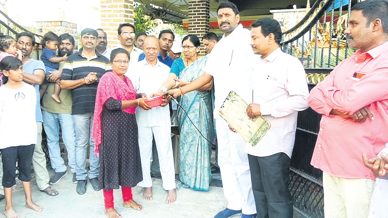 36వ వార్డులో ముగ్గుల పోటీలు