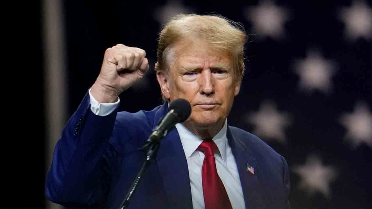 Donald Trump | రిప‌బ్లిక‌న్ పార్టీ రేసులో ట్రంప్ షో.. ఫ‌స్ట్ విక్టరీ కొట్టిన మాజీ ప్రెసిడెంట్‌