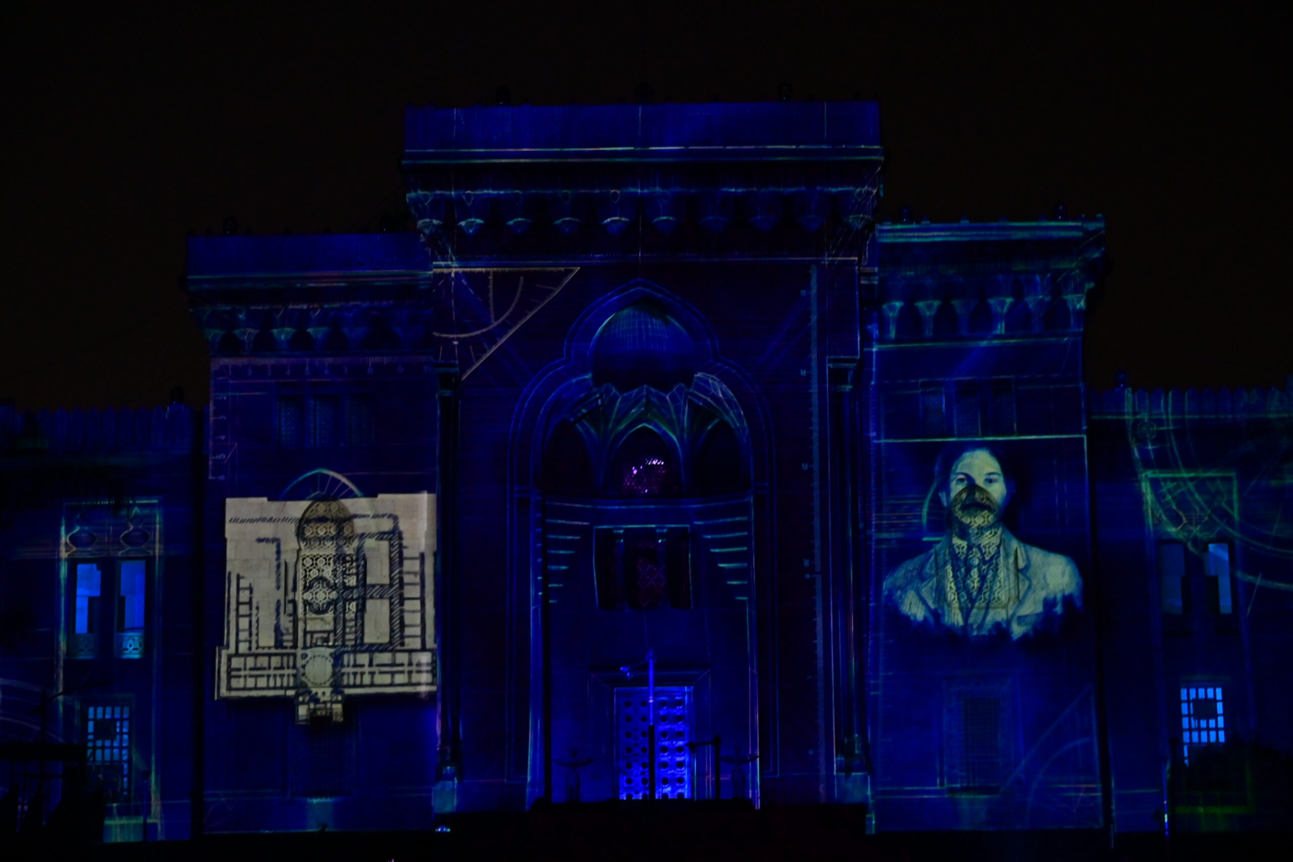Dynamic Laser Show At Arts College In Osmania University (12)