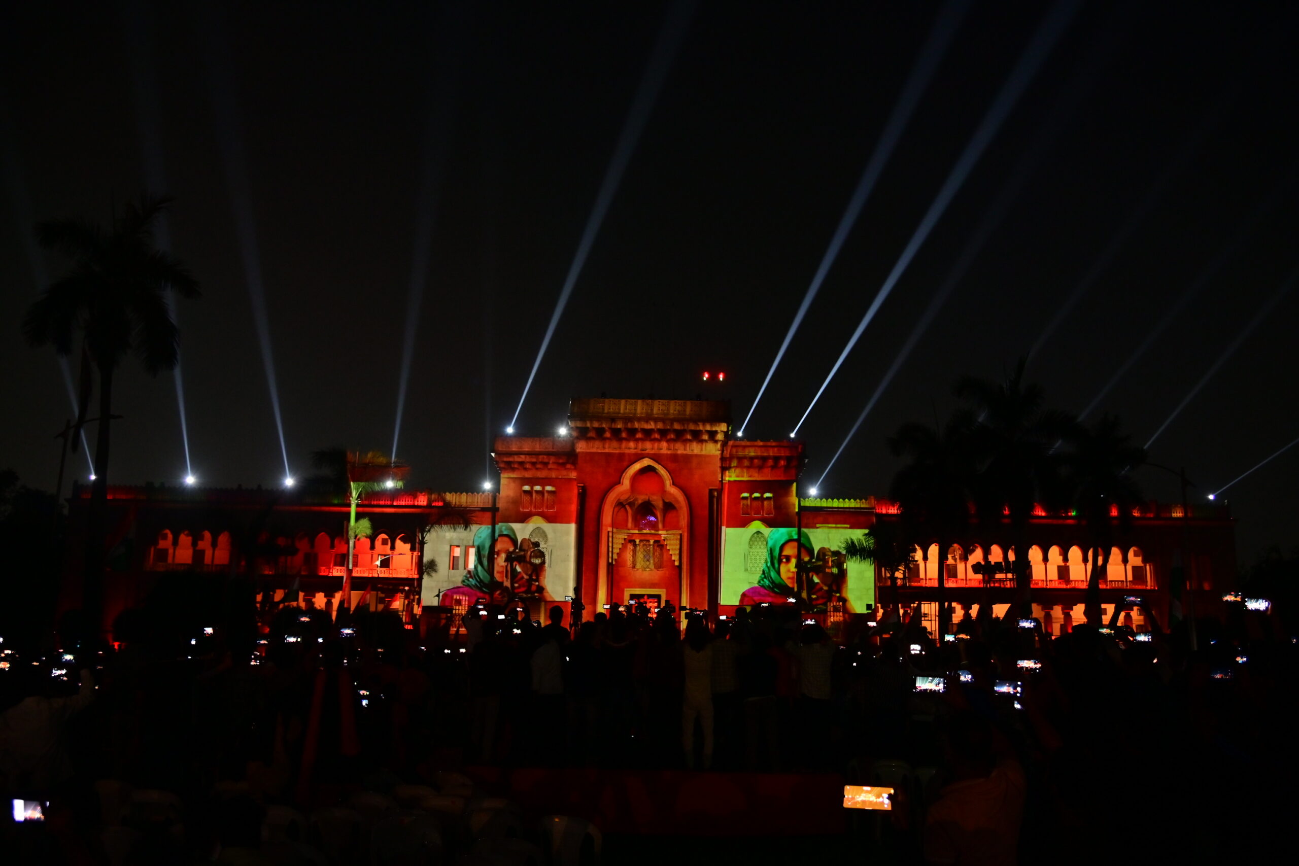 Dynamic Laser Show At Arts College In Osmania University (2)