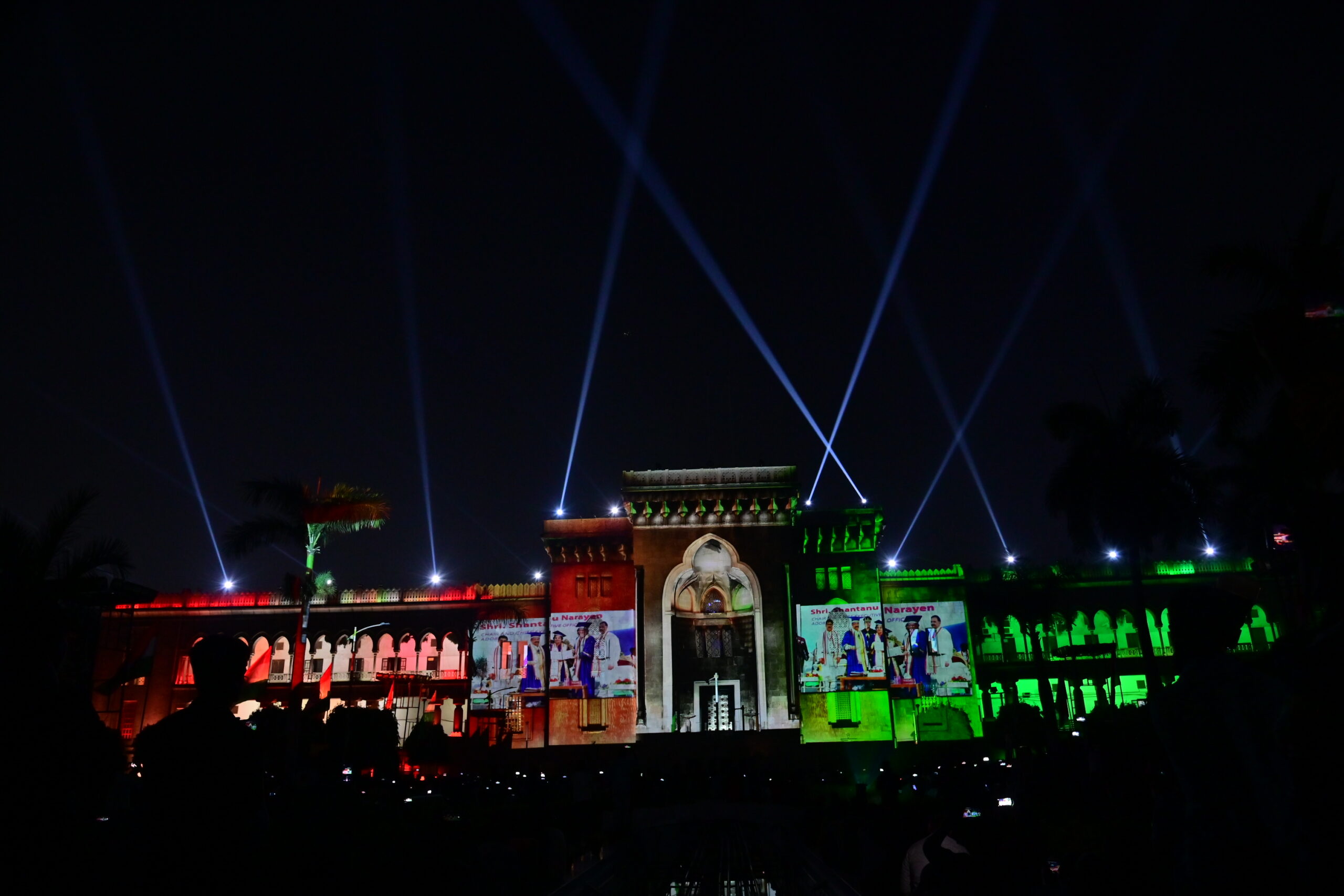 Dynamic Laser Show At Arts College In Osmania University (26)