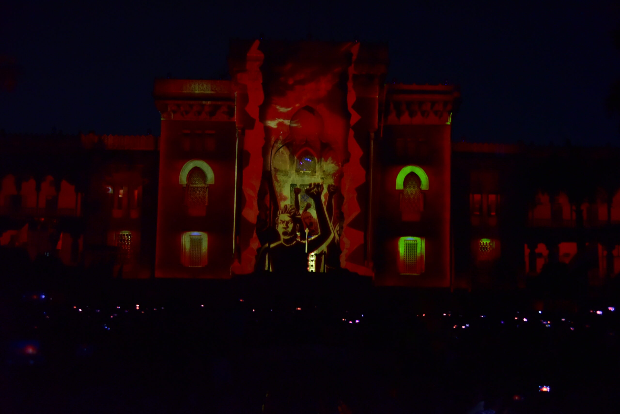 Dynamic Laser Show At Arts College In Osmania University (36)
