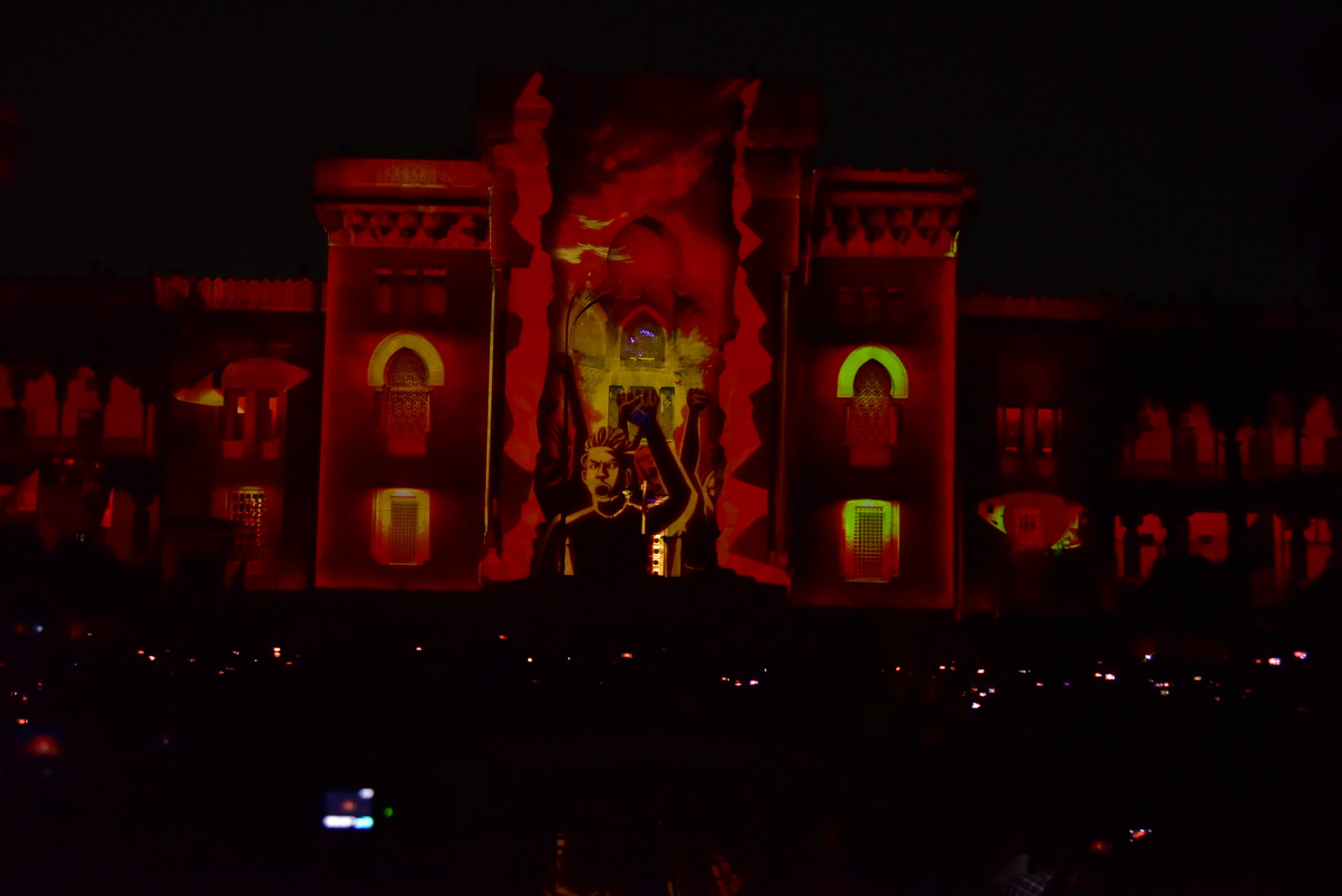 Dynamic Laser Show At Arts College In Osmania University (38)