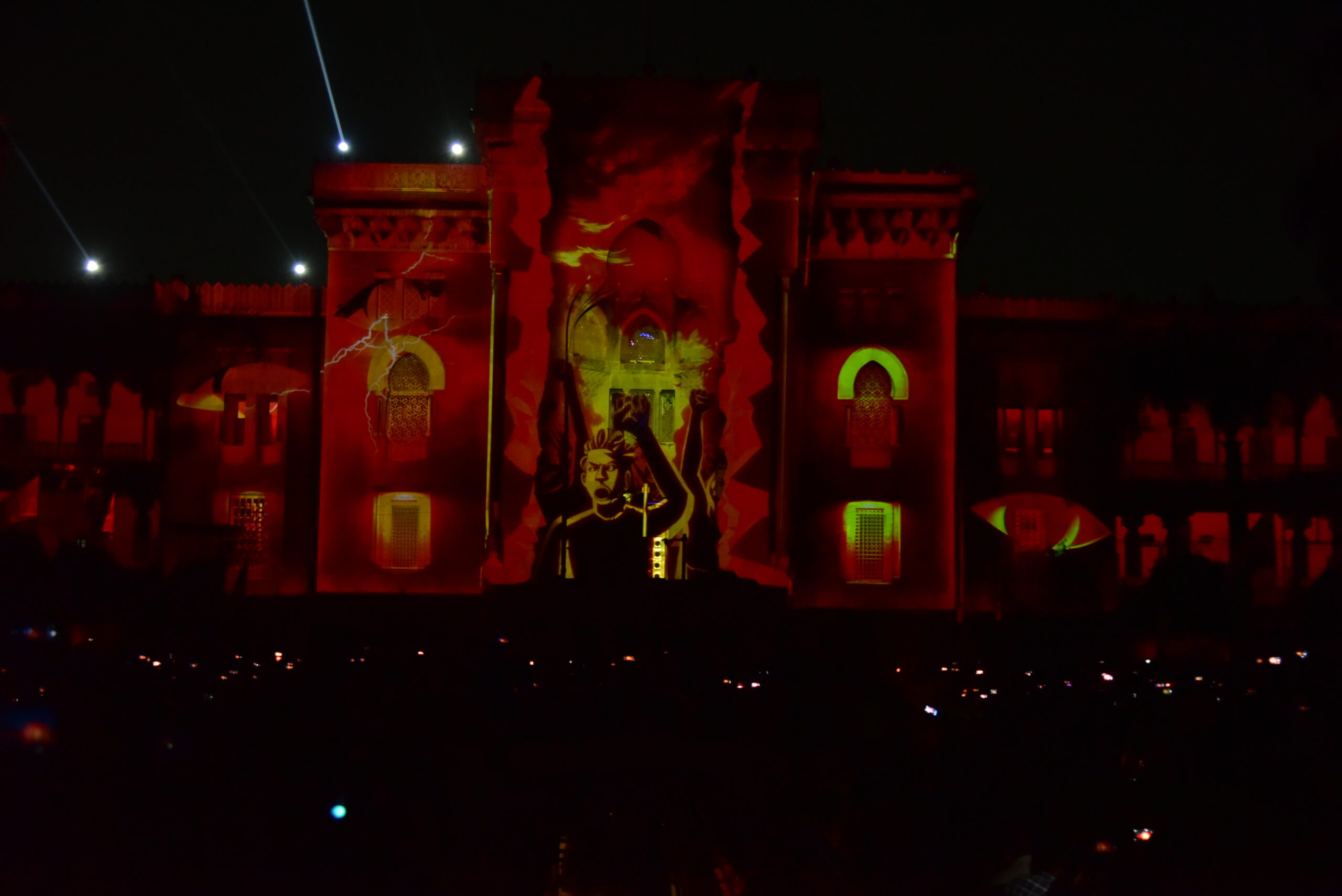 Dynamic Laser Show At Arts College In Osmania University (39)