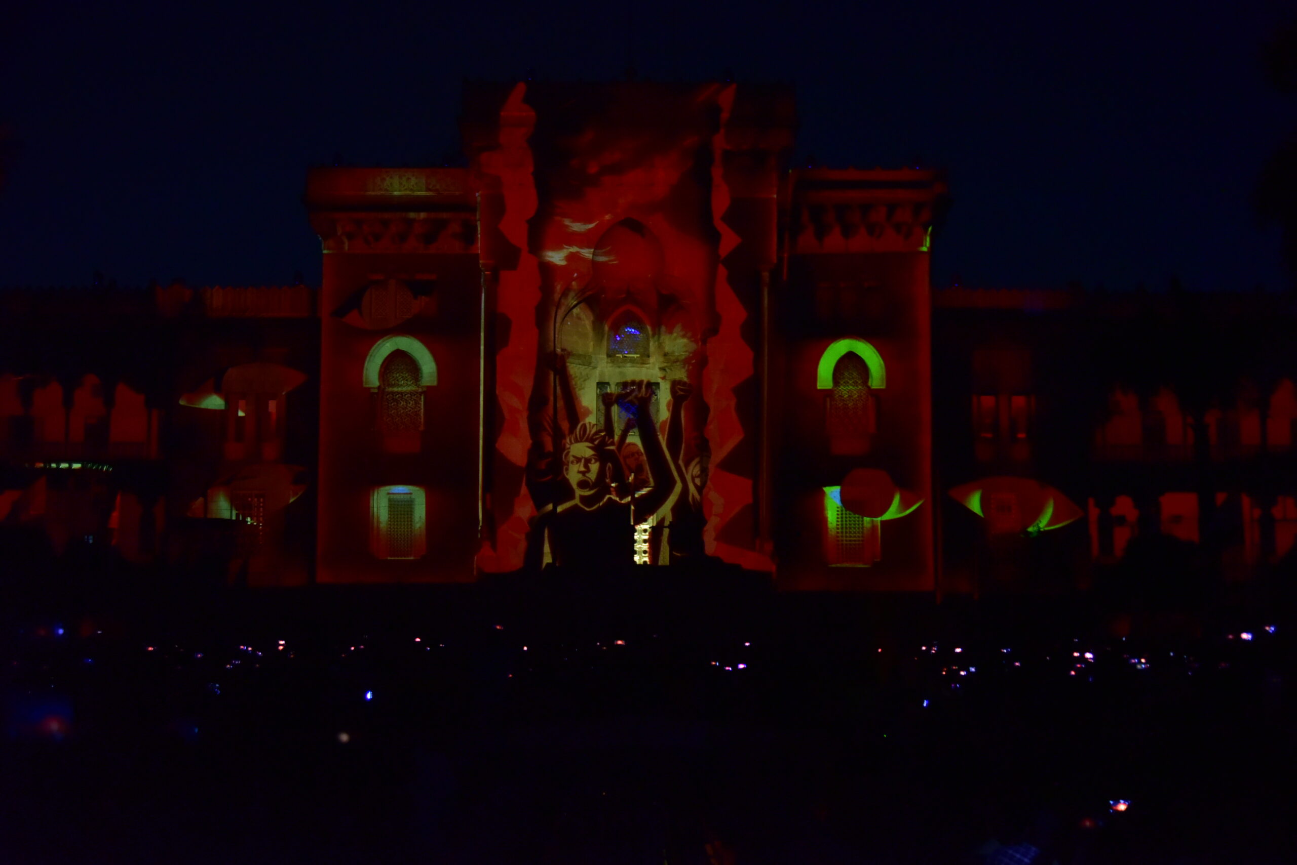 Dynamic Laser Show At Arts College In Osmania University (41)