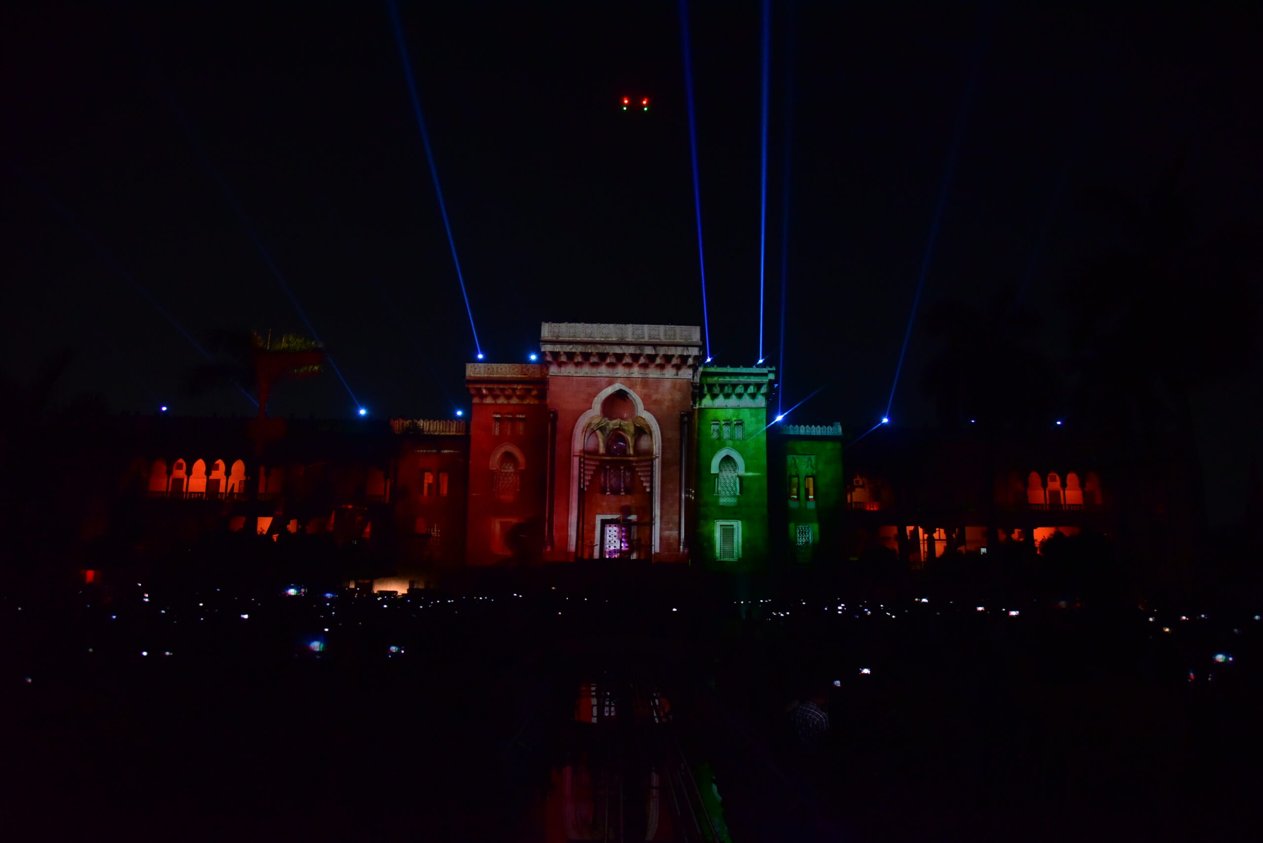 Dynamic Laser Show At Arts College In Osmania University (43)