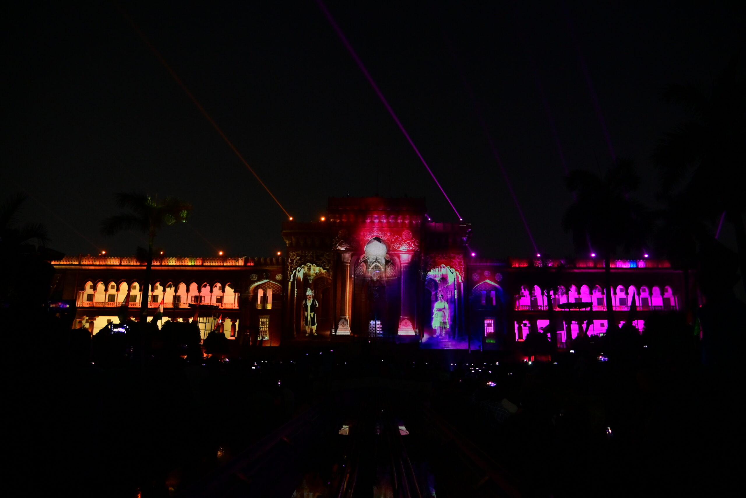 Dynamic Laser Show At Arts College In Osmania University (9)