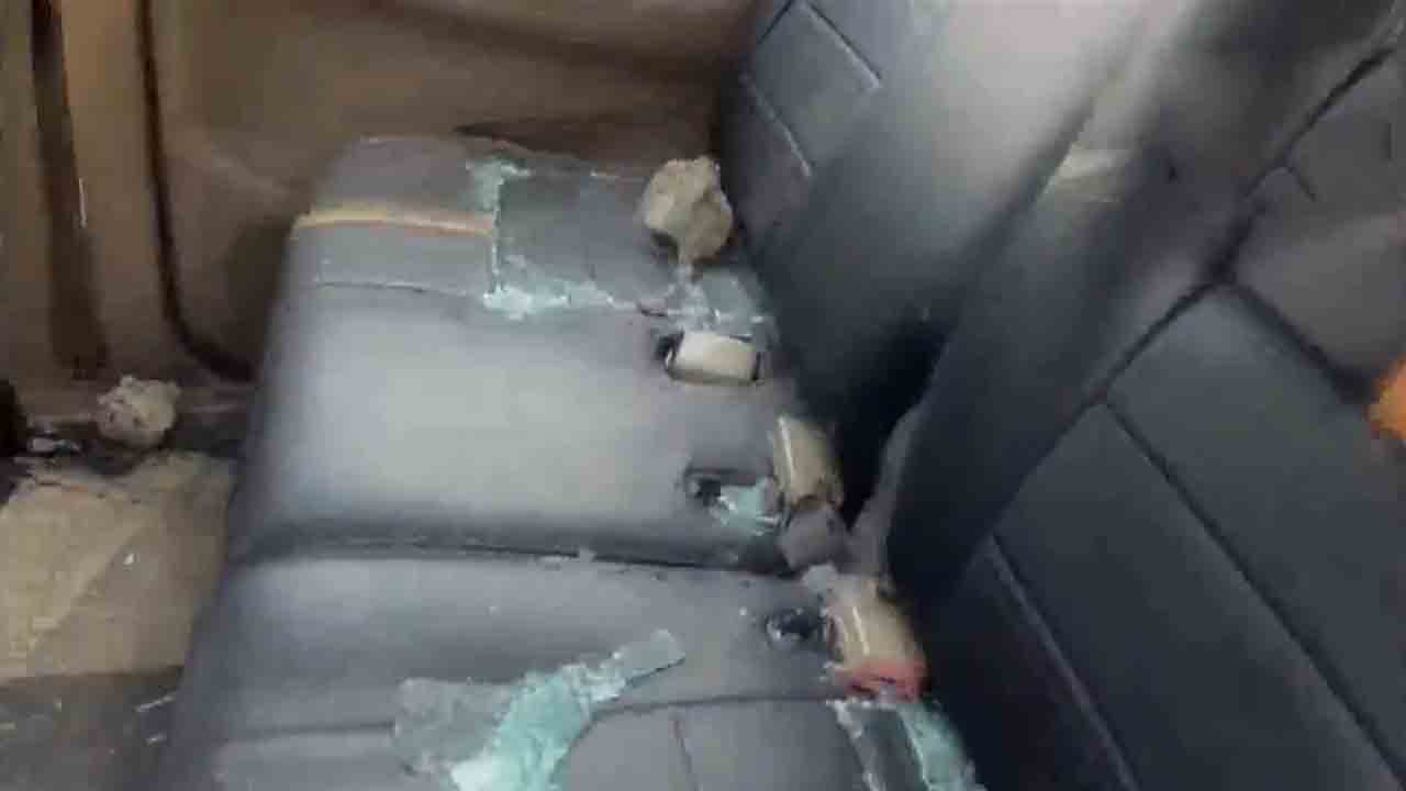 Attack | ఈడీ బృందంపై దుండగుల దాడి.. రాళ్లతో కొట్టి కారు అద్దాలు ధ్వంసం.. Video